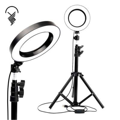 High quality 85-265V remote control led circle selfie ring light for phone