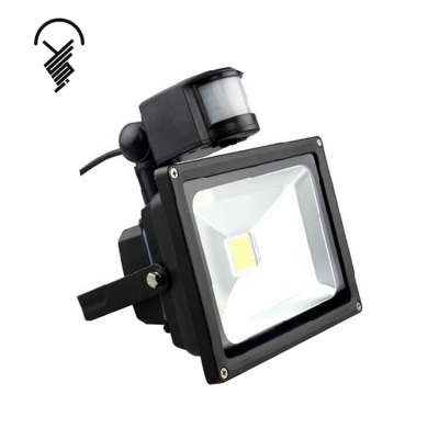 High quality outdoor waterproof solar sensor 100 watt led flood light