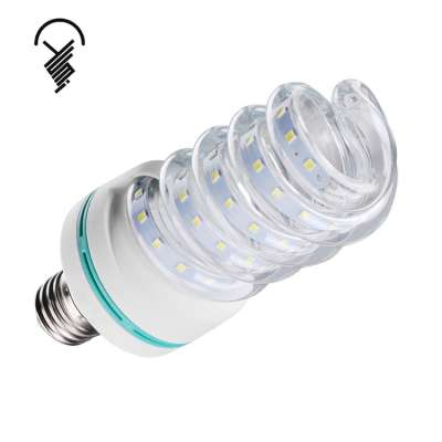 Chinese Spiral type led lamp e27 16w led corn light